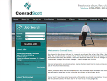 Tablet Screenshot of conradscott.co.uk